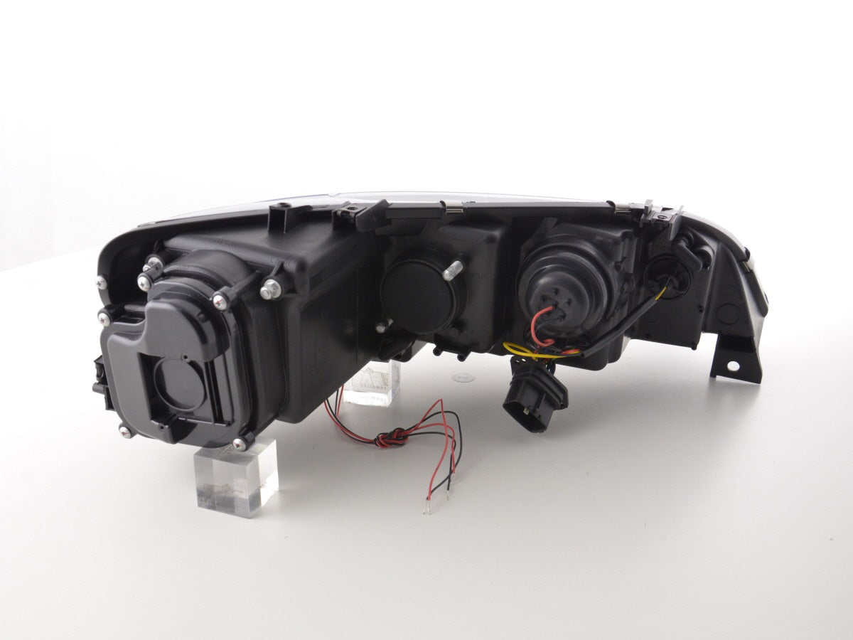 Scheinwerfer Set Daylight LED TFL-Optik Mazda 6 02-07 schwarz Scheinwerfer Set Daylight LED TFL-Optik Mazda 6 02-07 schwarz